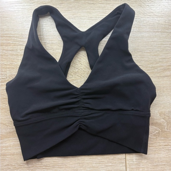 Black Women's Aritzia Sports Bra - Picture 2 of 4